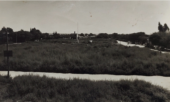 Terreno para la construcción del Templo de la Parroquia - Antes de  construir.