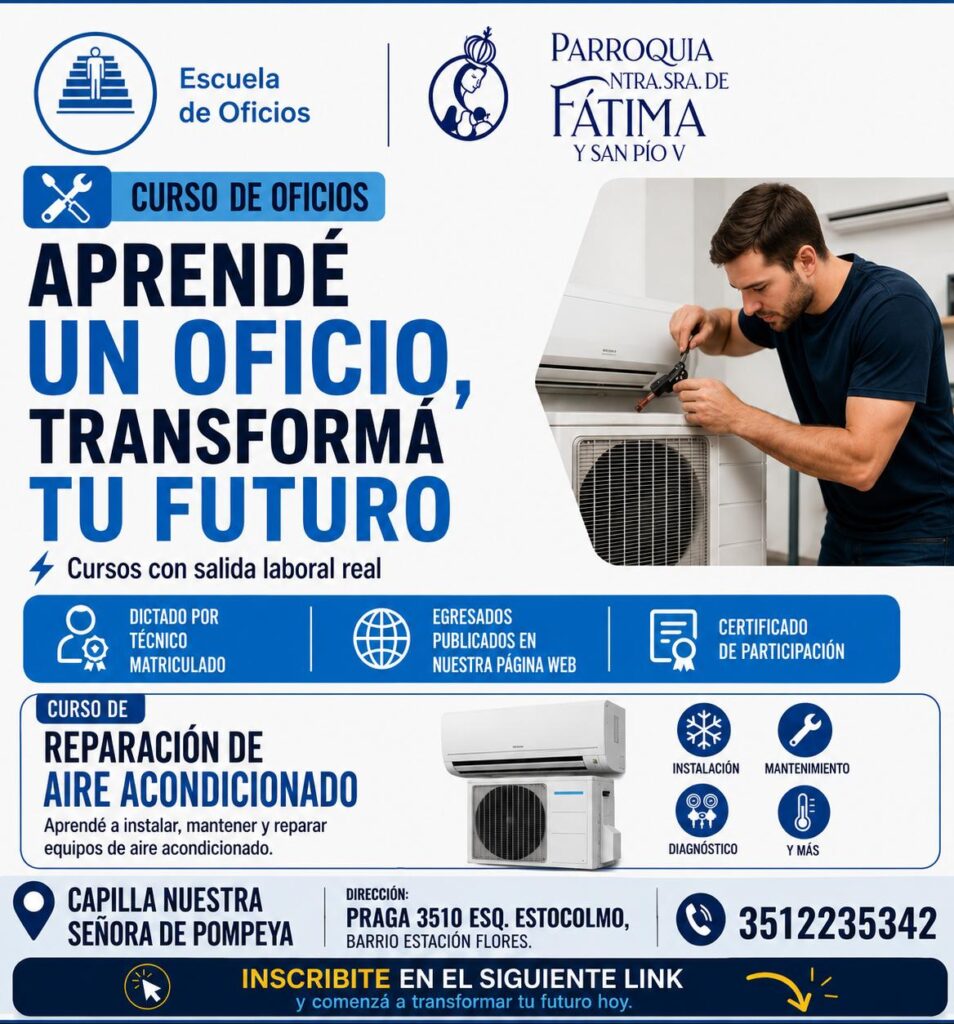 Banner del curso de aire acondicionado