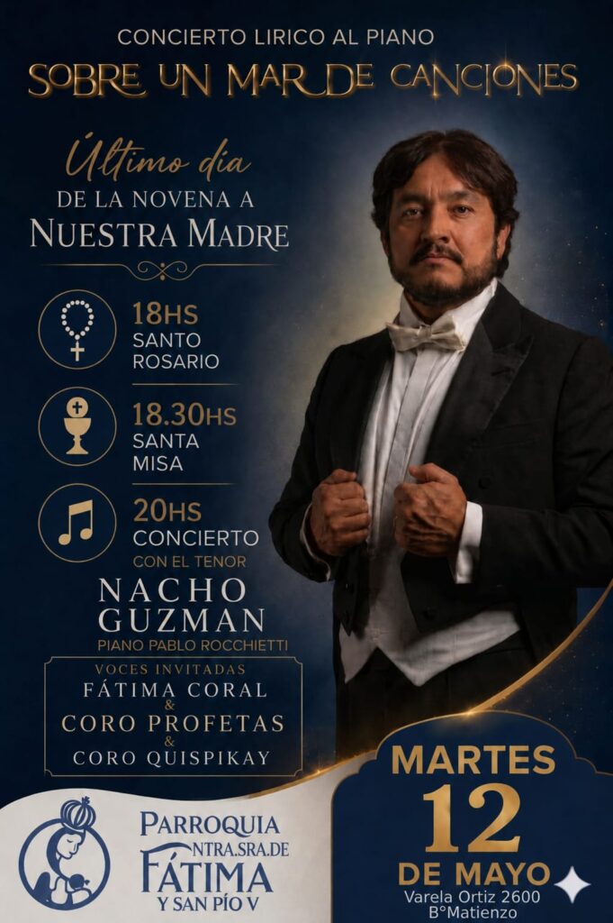 Concierto lírico al piano – Último día de la Novena