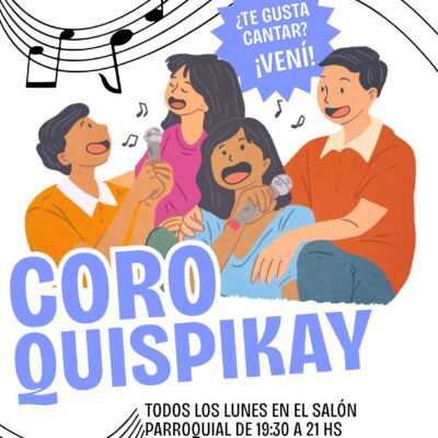 Coro parroquial: sumate a cantar en comunidad